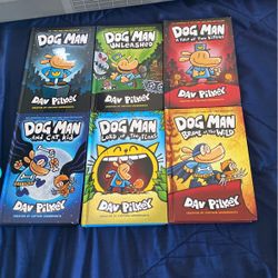 Dog Man Books (6)