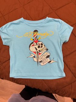 Ed Hardy Baby Blue  (price negotiable)