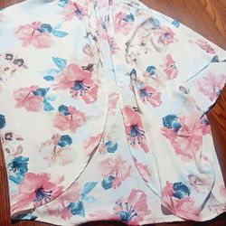Flowery Cardigan