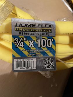 Home-flex Underground Gas Line 3/4 IPS