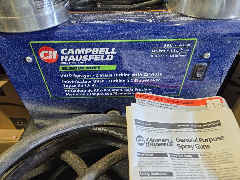 HVLP Sprayer For Painting- Campbell Hausfeld