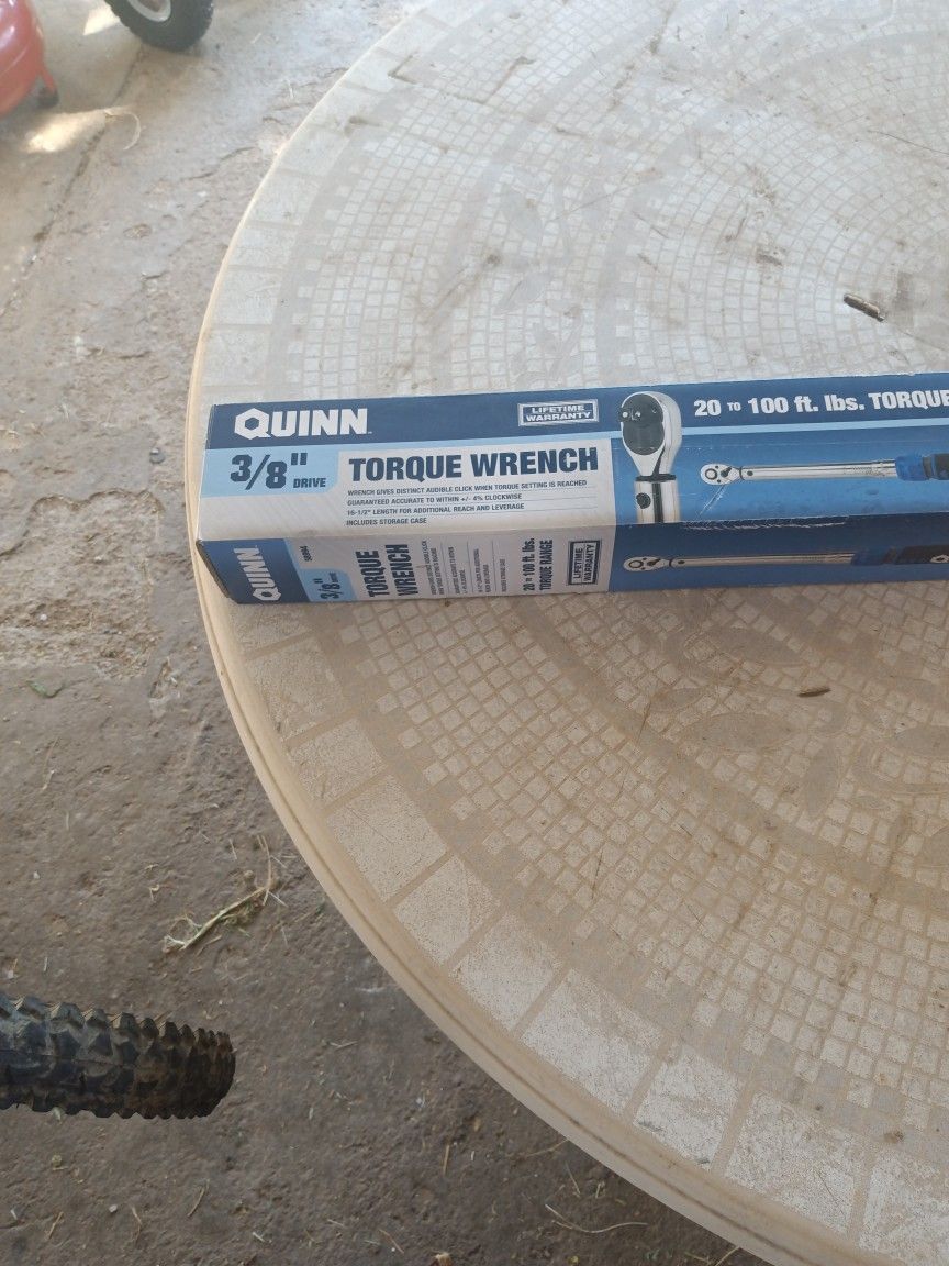 Quinn 3/8 Drive Torque Wrench