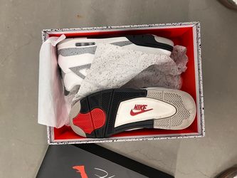 Air Jordan 4 White Cement 2025 Size 10 OG Box
