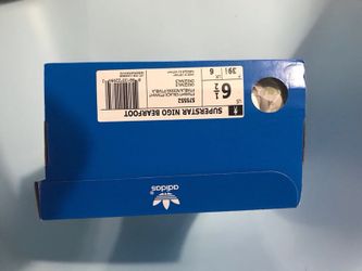 Adidas shoes Superstar migo bear foot brand new never used