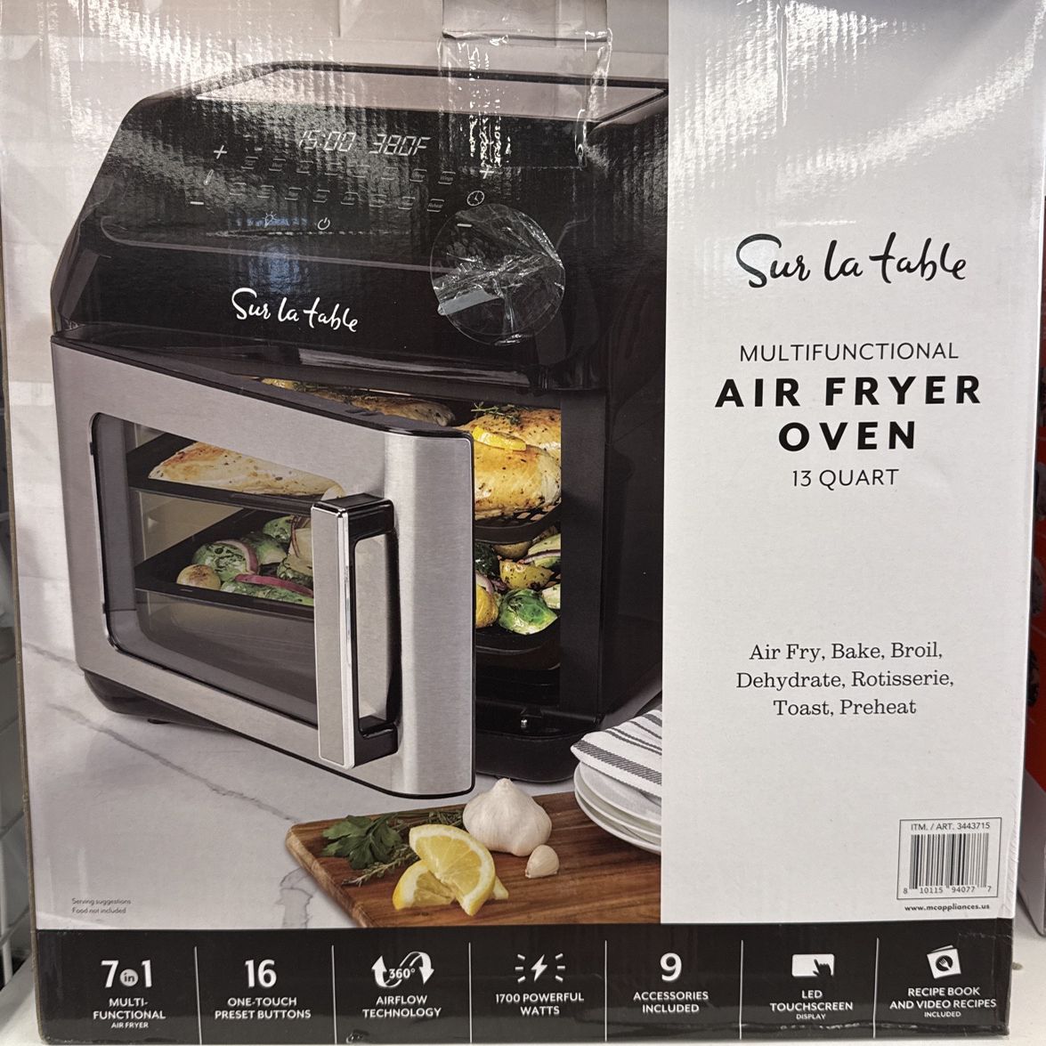 Sur La Table Air Fryer Oven
