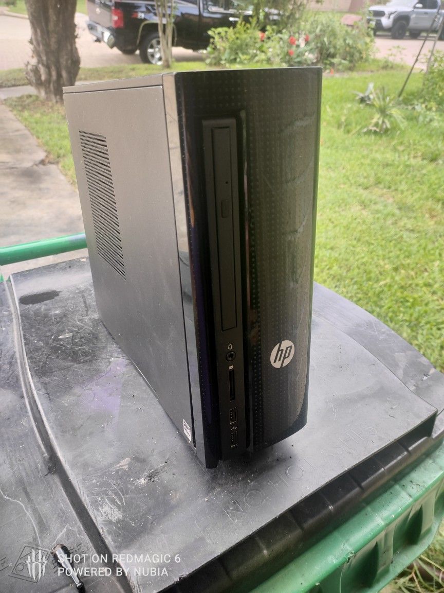 HP Slimline Desktop PC NEEDS RAM HARD DRIVE AND POWER CORD