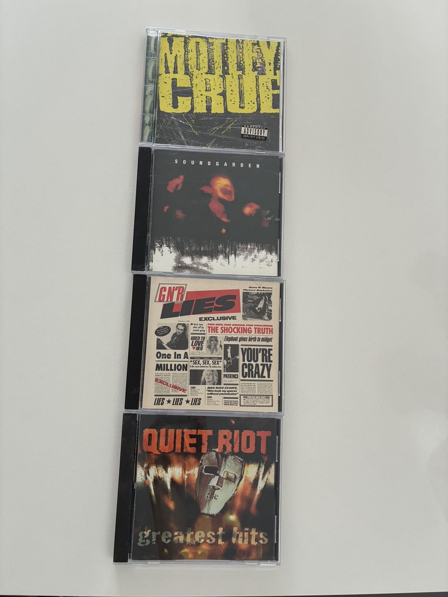 Assortment Of Rock CDs