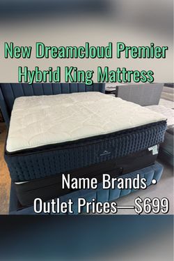 New Dreamcloud Premier Hybrid King Mattress