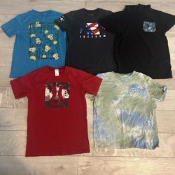 Boys T-shirt 5 Pack Size 10/12