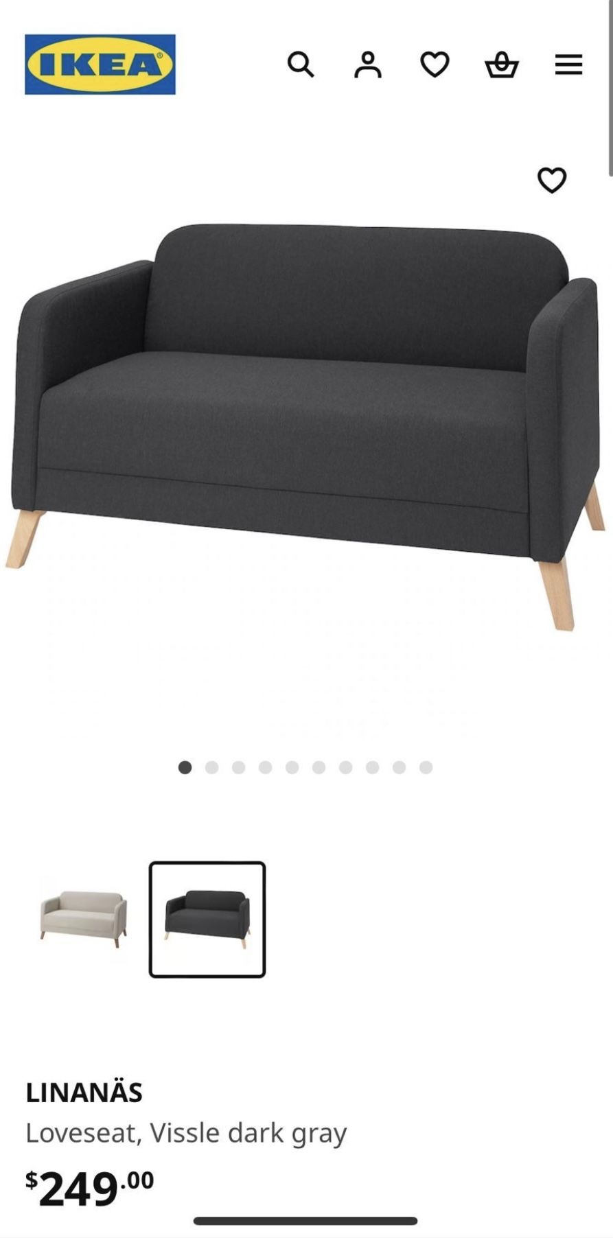 IKEA LINANÄS Loveseat