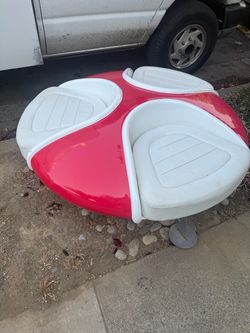 Vintage mid century space age chair