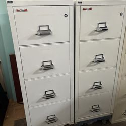 FireKing Legal Size Vertical File Cabinets 