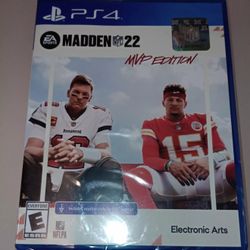 NEW MADDEN 22 MVP SPECIAL EDITION PS4 SONY PS5 DISC