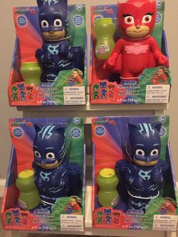 $24 for this pj mask bubbles it’s all brand new and pick up Gahanna