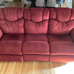Lazy Boy dual recliner sofa