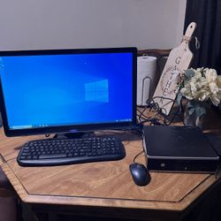 HP Compaq Elite 8300 Ultra Slim Windows 10 Pro Computer Desktop PC