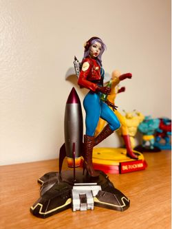 Custom handmade resin print statue Astro Astronaut