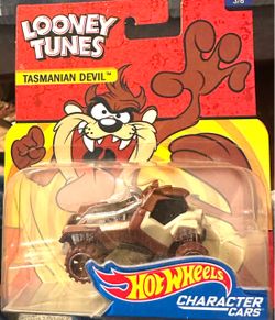 2014 Hot Wheels Looney Tunes Tasmanian Devil Character Cars
