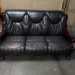 Two piece sofa loveseat