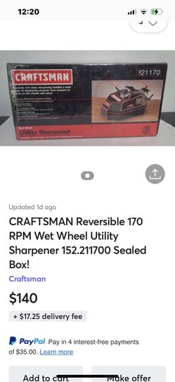 Craftsman Utility Sharpener