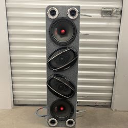 Custom Speaker Rack (with headrest inserts) 
