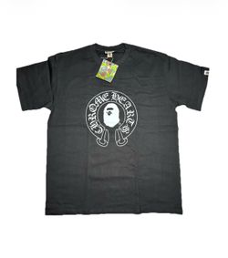 BAPE x Chrome Hearts Collab Shirt Black Size L | Brand New