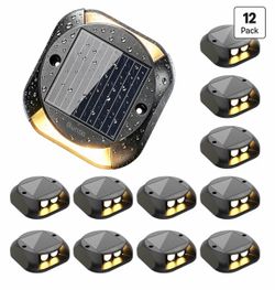 Solar Driveway Lights Outdoor new box