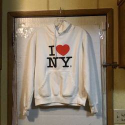I Love NY Hoodie W/  Pockets Pre-Owned