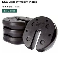Dicks Sporting Goods Canopy Weights New In Box