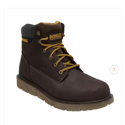 DEWALT Men's Flex 6'' Work Boots - Steel Toe - Brown Palm Crazy Size 11(W)