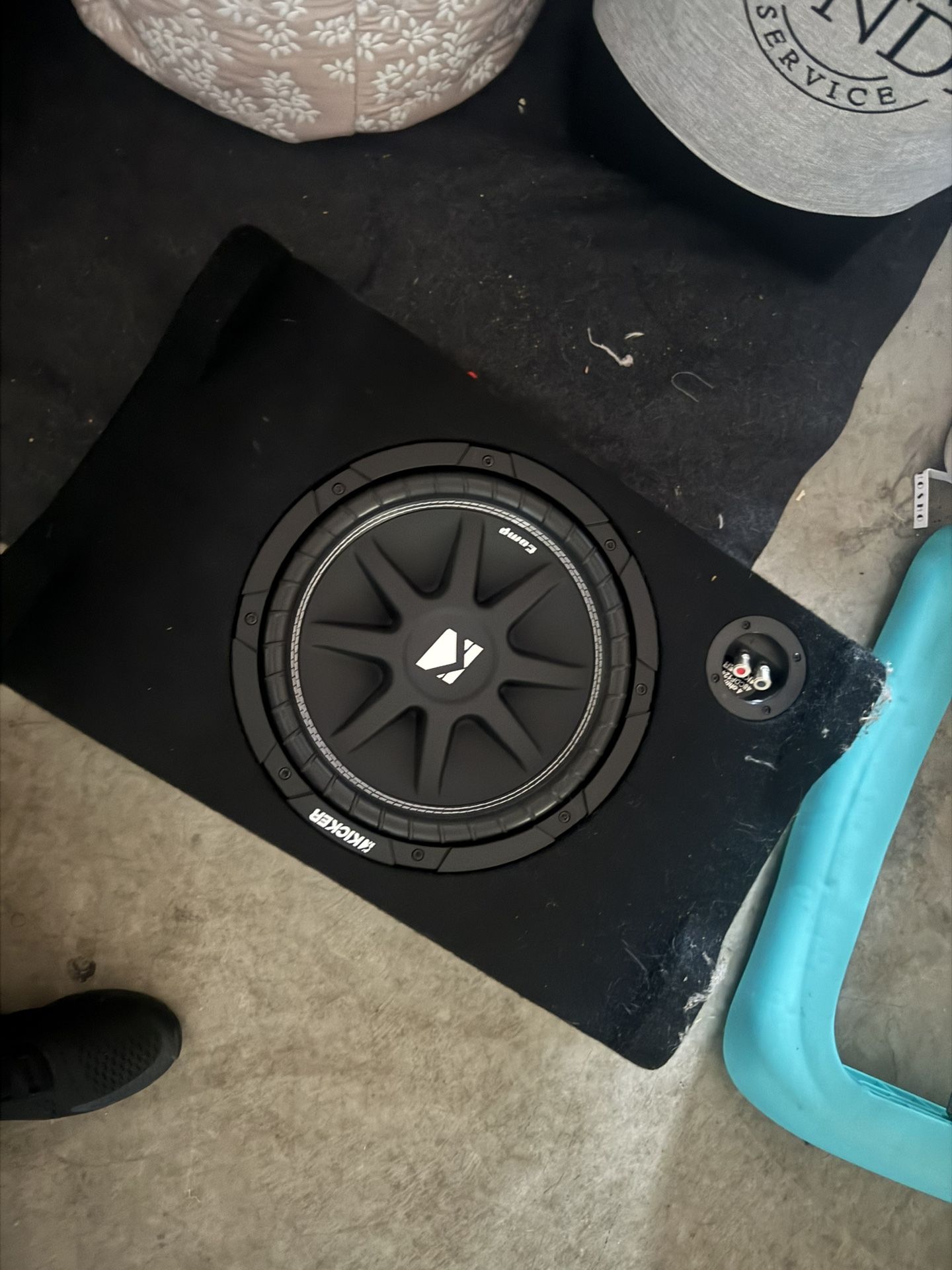 Jcpower Amp And 10 Inch Kicker Subwoofer