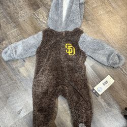 Padres Baby Onesie 3/6m