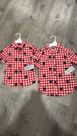 Boys Cat & Jack Button-Up Short Sleeve