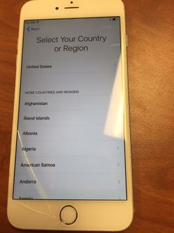 iPhone 6 Plus ready to be used