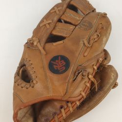 Vintage NBS Baseball Glove 12" Top Grain Leather Professional Model 9027 RHT