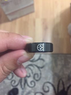 Pittsburgh Steelers Black Ring