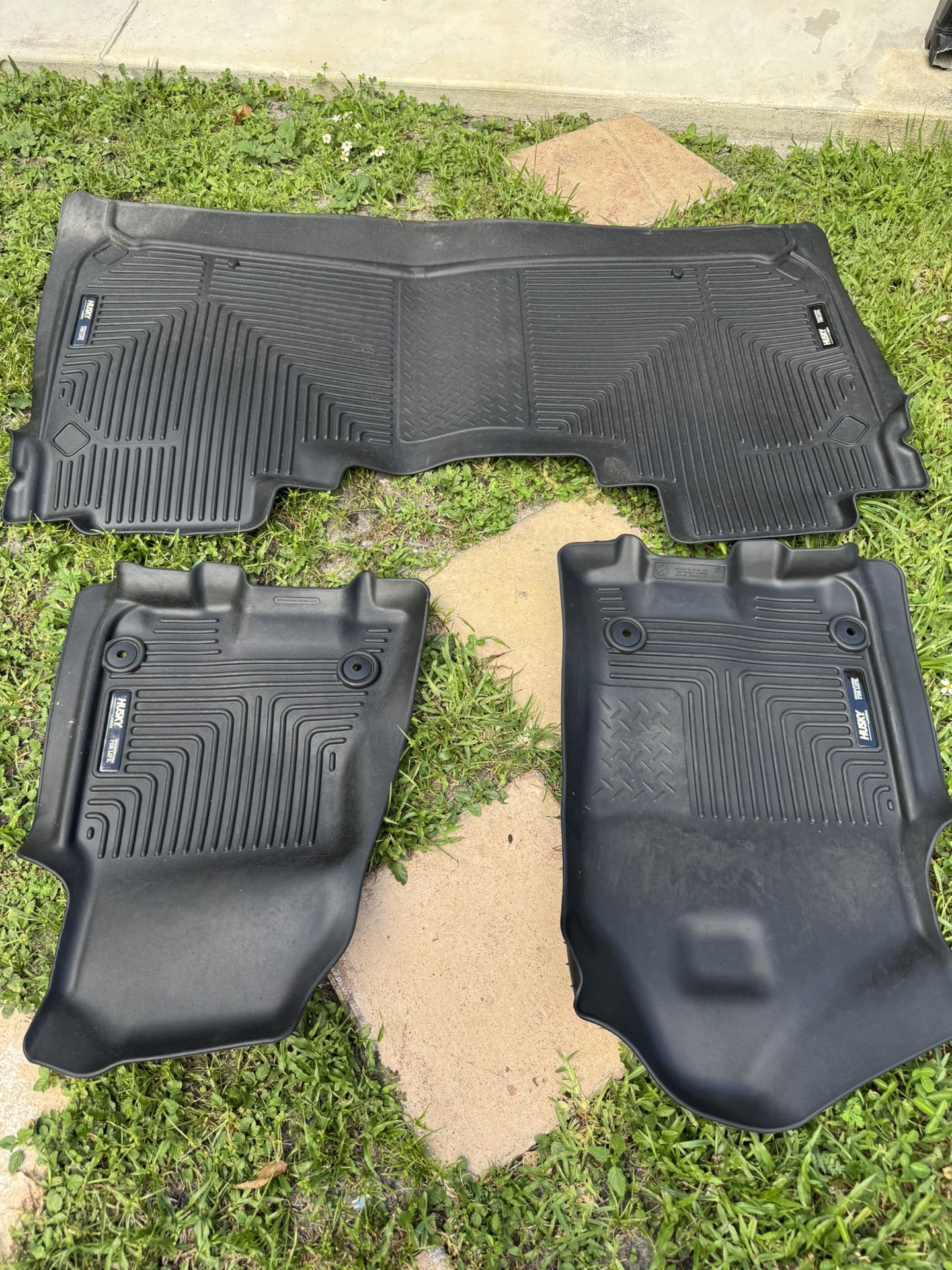 2019-2025 Ram 1500 Crew Cab Husky Rubber Mats