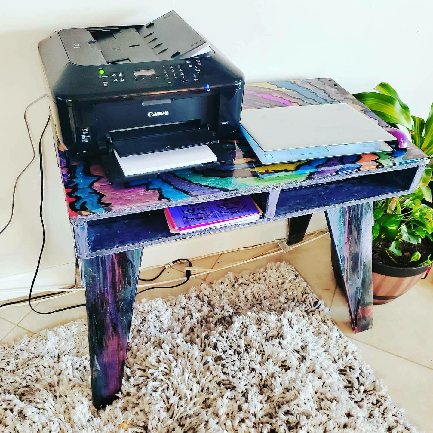 Refurbished desk custom designed