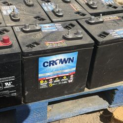 Forklift battery 