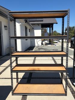 5-Tier Metal Garage Storage Shelving Unit