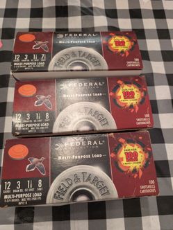 Federal Field & Target Multi-Purpose Load empty boxes
