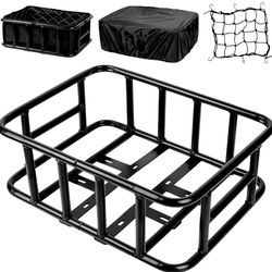 Bike basket rear for bicycles