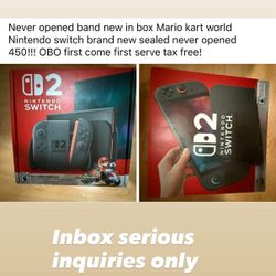 Nintendo Switch 2 Mario Kart World Bundle 