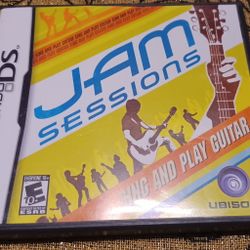Jam Sessions Nintendo DS Video Game Music Guitar 