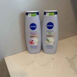 Nivea body wash, 2x$8