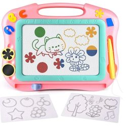 pink magnetic drawing board