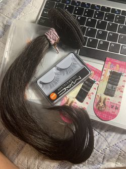 Dark Brown Hair Extension Clip 