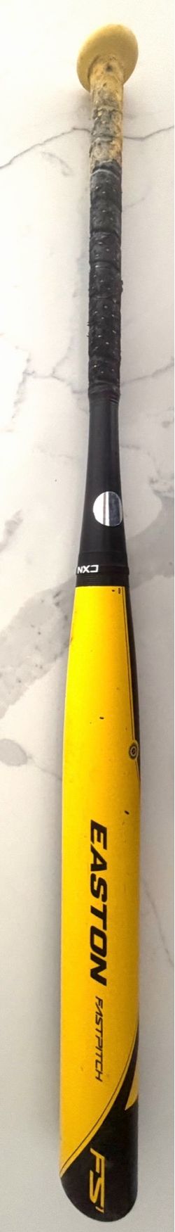 Easton FS1 POWER BRIGADE FP BB/SB Fastpitch Bat Yellow 33"