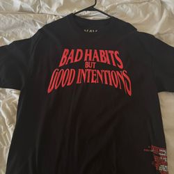 Vlone Bad Habits Good Intentions Tee 