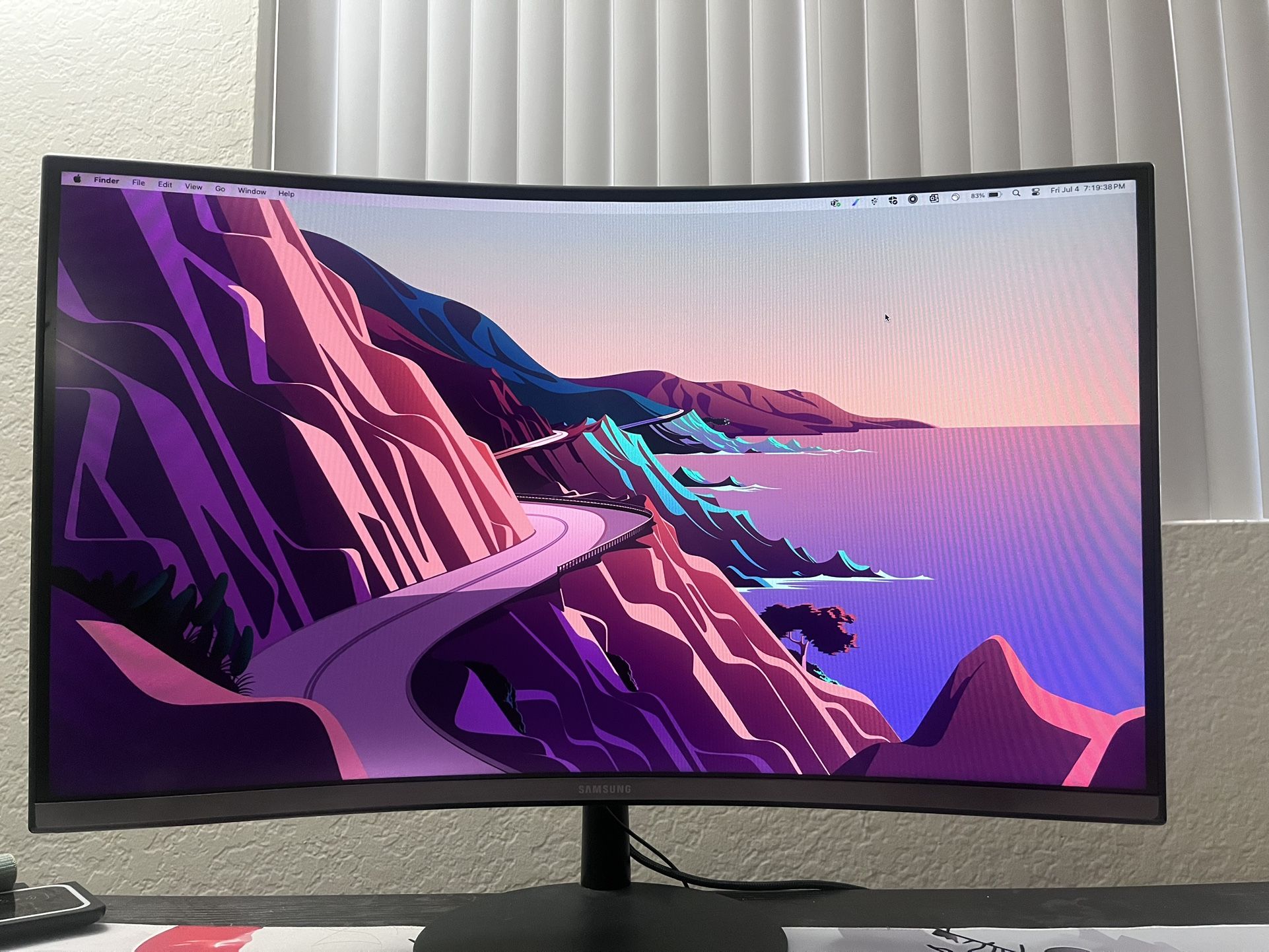 Samsung Curved 27” Monitor